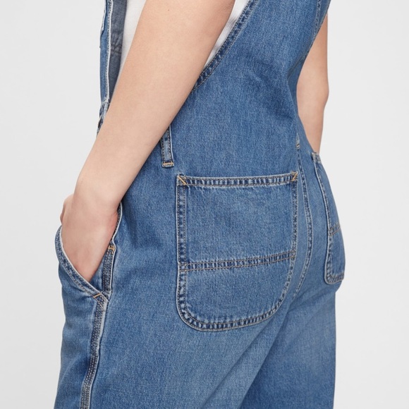 NWT Gap Relaxed Denim Overalls - Picture 15 of 16